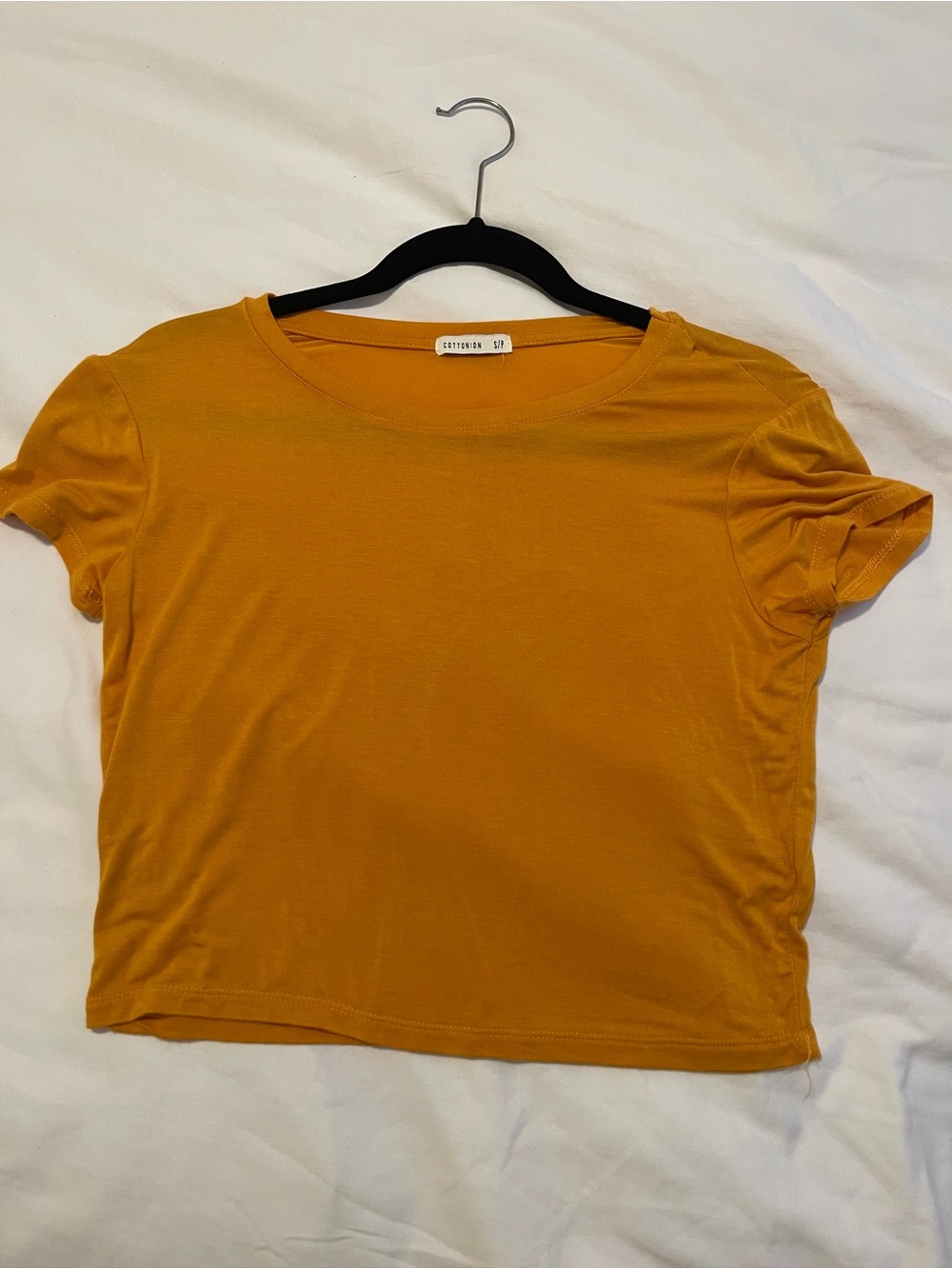 Cotton On Everyday Crew Neck Tee - Mustard